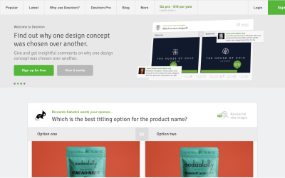 Desinion get others opinions about your design