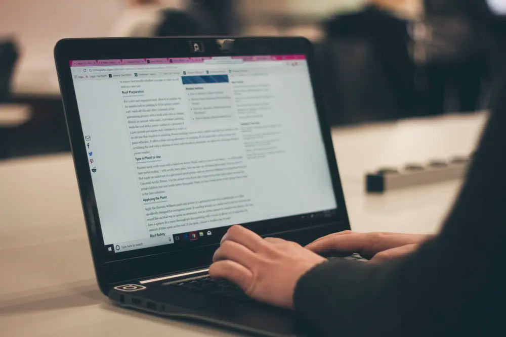 a person on wordpress looks like they have broken up their blog post with headings.